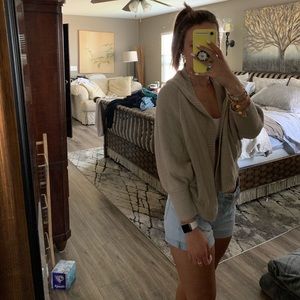 Cropped Open Cream Cardigan